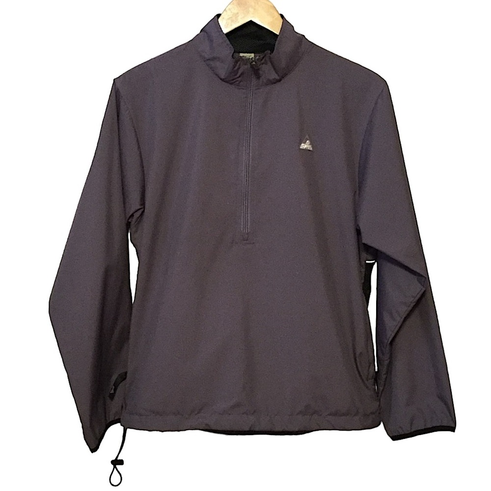 EMS sz Medium Jacket Lightweight Pullover 1/2 Zip Dusty Purple